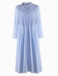 Dresses*Zjoosh Classic Stripe Tea Rose Dress - FINAL SALE Blue
