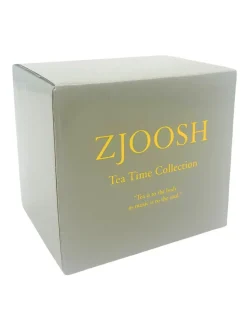 Tea Cups & Mugs*Zjoosh Classic Striped Tea Cup 300ML Pink