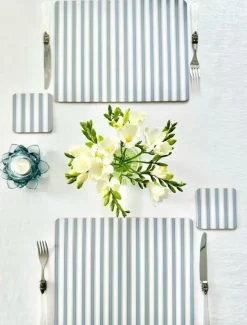Coasters & Placemats*Zjoosh Coastal Stripes Coasters (Set of 4)