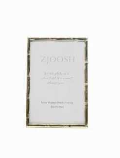 Photo Frames*Zjoosh Colonial Bamboo Photo Frame 4x6 Gold