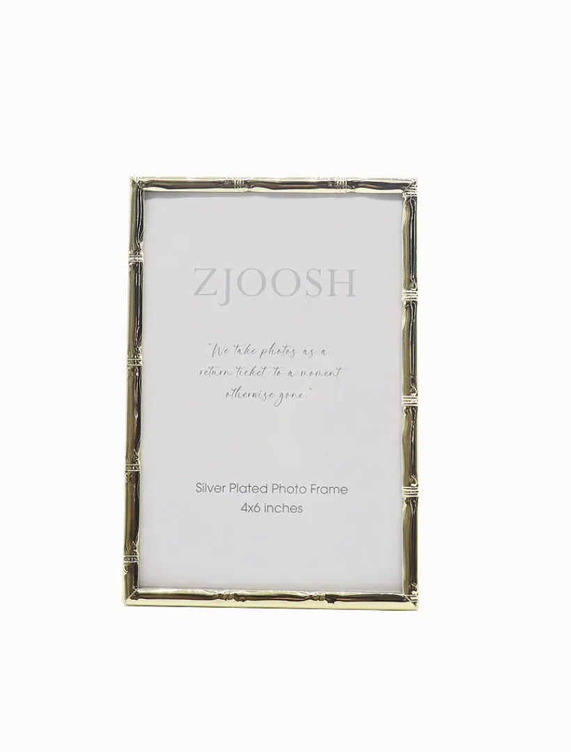 Photo Frames*Zjoosh Colonial Bamboo Photo Frame 4x6 Gold
