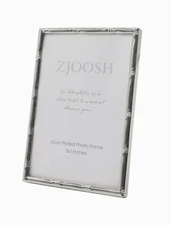 Photo Frames*Zjoosh Colonial Bamboo Photo Frame 5x7 Silver