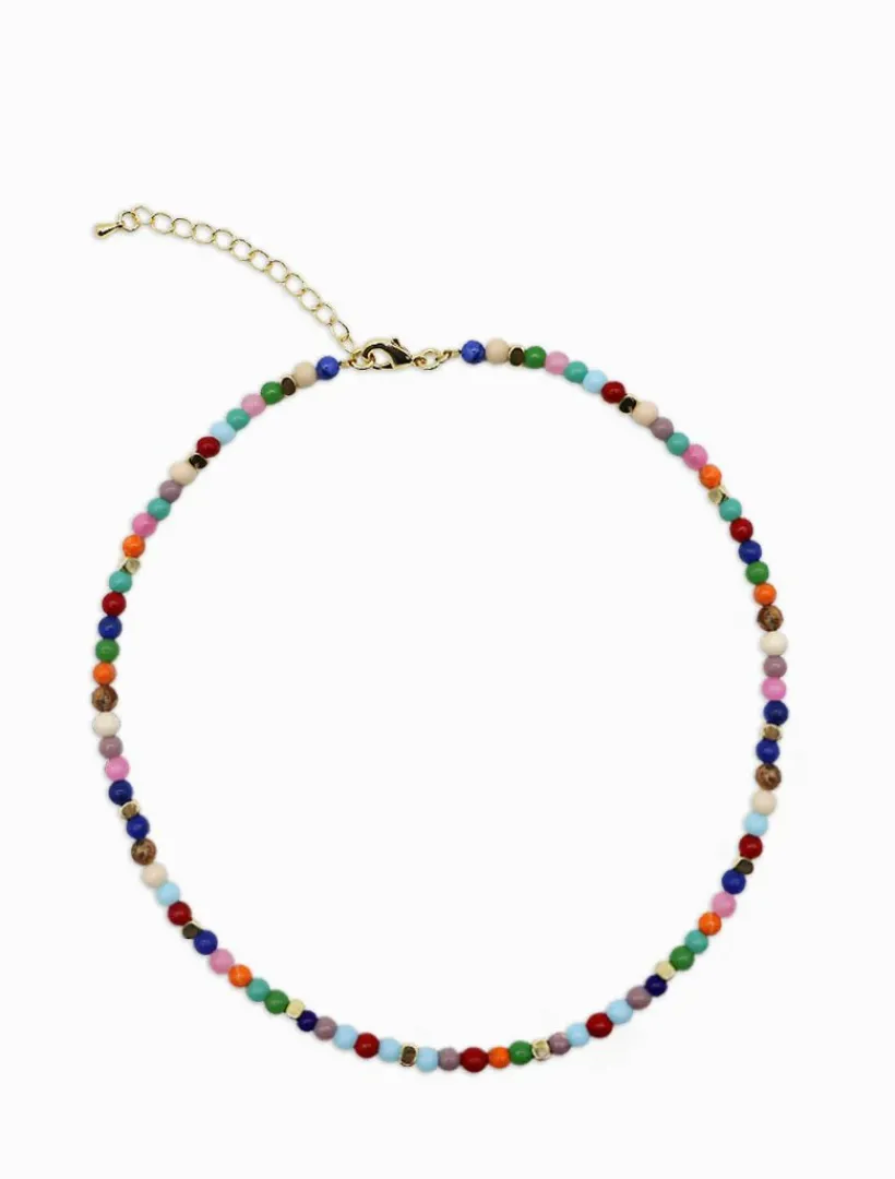 Necklaces*Zjoosh Colourful Stone Necklace