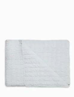 Blankets And Throws*Zjoosh Cotton Quilted Throw Blue