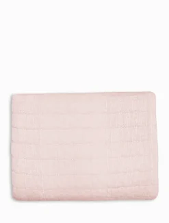 Blankets And Throws*Zjoosh Cotton Quilted Throw Pink