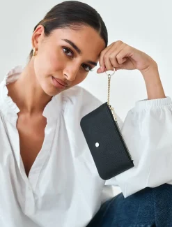 Key Rings|Wallets And Purses*Zjoosh Courtney Card Wallet Black