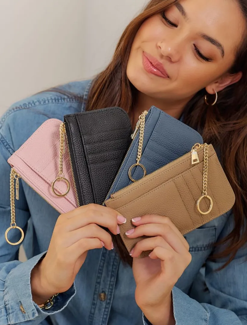 Key Rings|Wallets And Purses*Zjoosh Courtney Card Wallet Navy