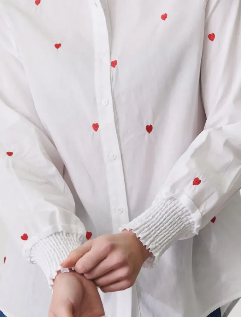Shirts And Tops*Zjoosh Cupid Shirt White