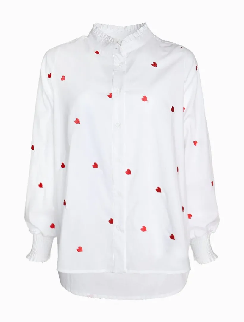 Shirts And Tops*Zjoosh Cupid Shirt White