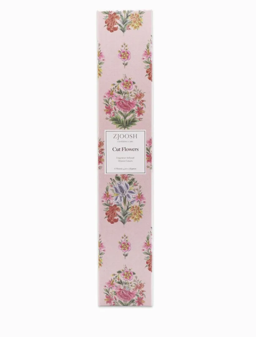Zjoosh Clothing Care|Drawer Liners And Clothing Protectors*Zjoosh Cut Flowers Drawer Liners