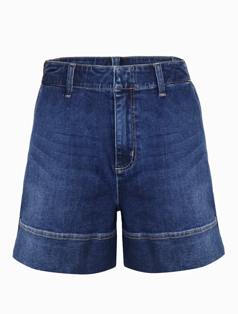 Shorts|Pants*Zjoosh Daisy Denim Short - FINAL SALE Indigo