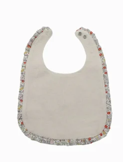 Kids*Zjoosh Ditsy Bib White