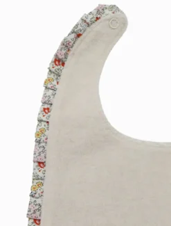 Kids*Zjoosh Ditsy Bib White