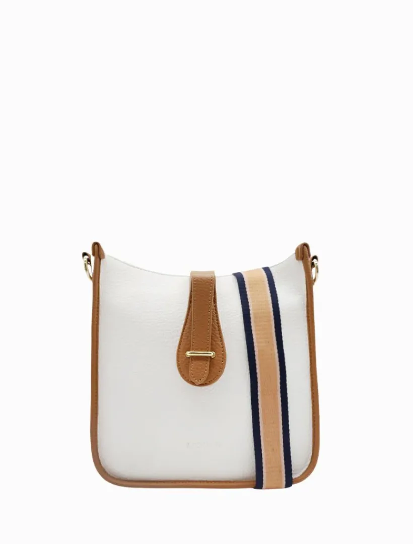 Cross Body Bags*Zjoosh Dominic Bag White Tan WhiteTan
