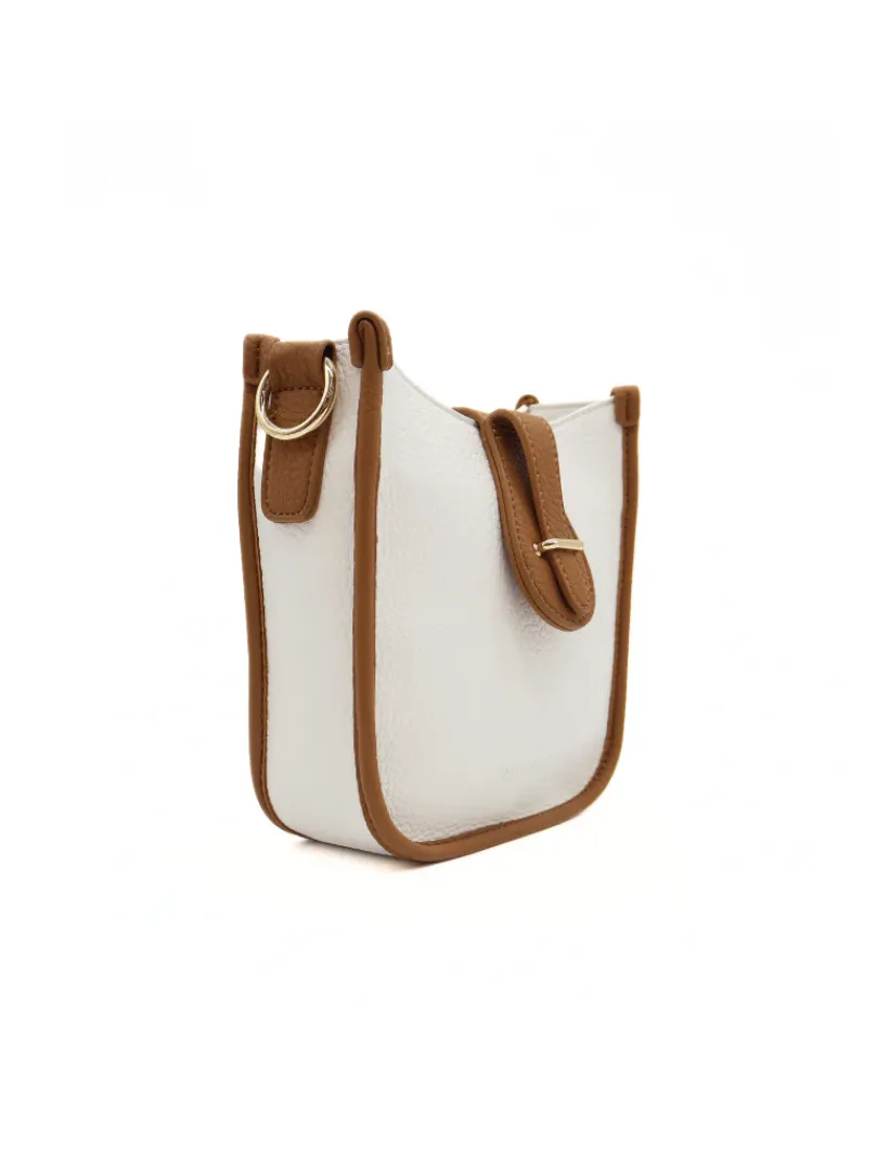 Cross Body Bags*Zjoosh Dominic Bag White Tan WhiteTan