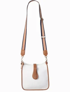 Cross Body Bags*Zjoosh Dominic Max Bag White Tan WhiteTan
