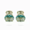 Clip-On Earrings|Earrings*Zjoosh Double Crystal Clip Ons Minties