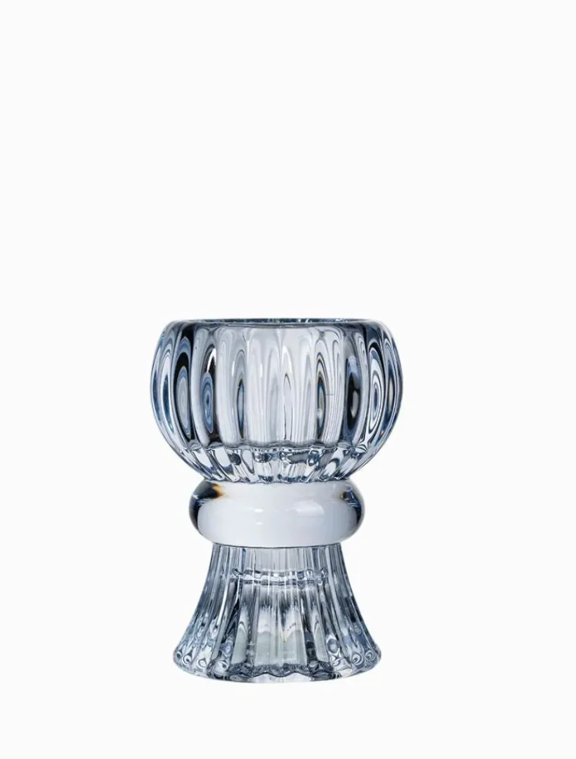 Tea Lights & Candle Holders*Zjoosh Dual Tealight Holder Blue