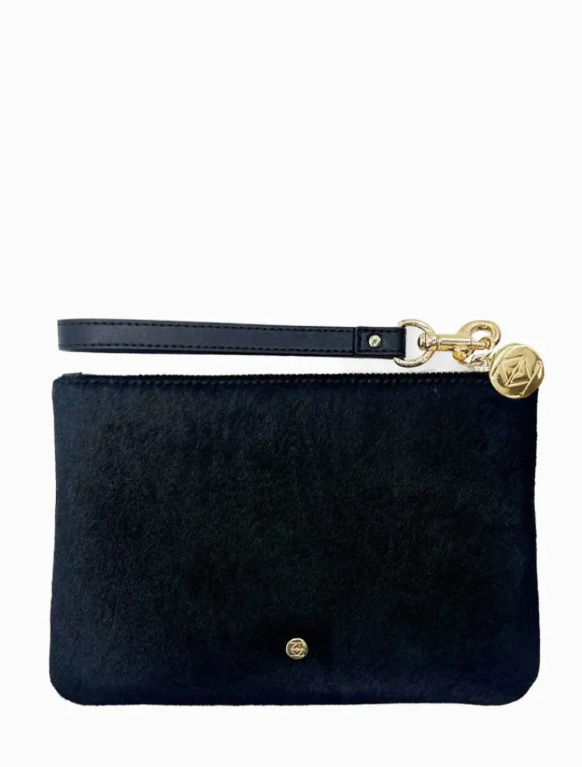 Zjoosh Leather|Clutches*Zjoosh Emerson Clutch Black