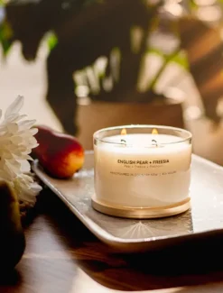 Scented Candles*3rd Party Other English Pear u0026 Freesia Soy Candle