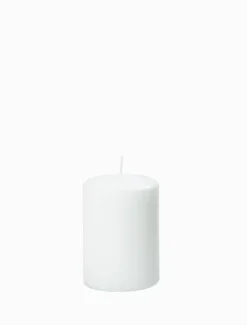 Unscented Candles*3rd Party Other Event Pillar Candle (7cm x 10cm) White