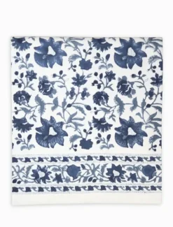 Table Linen*Zjoosh Fakistra Rectangle Tablecloth 150cm x 320cm Blue