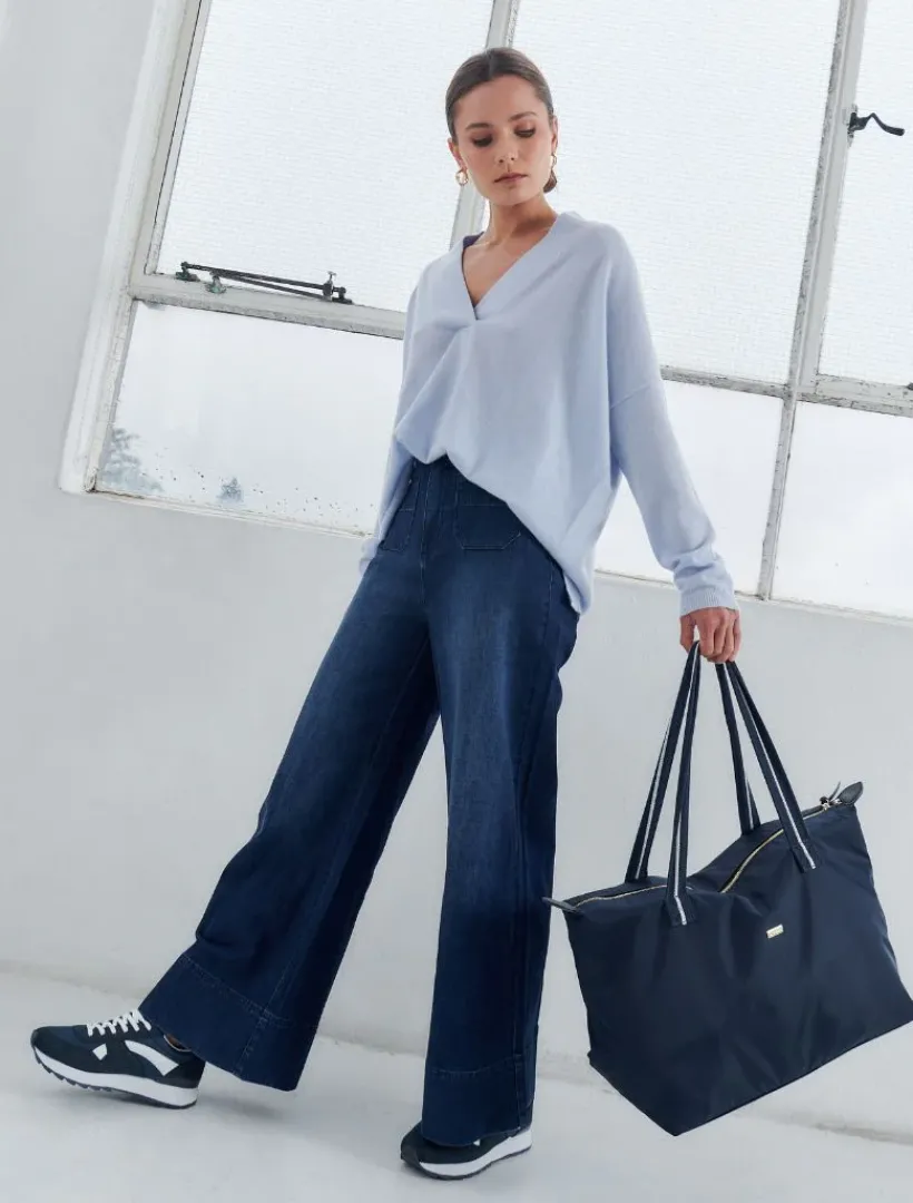 Pants*Zjoosh Farrah Denim Jean Dark Indigo DarkIndigo