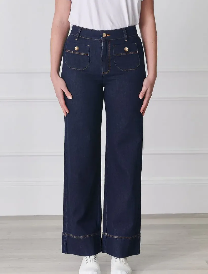 Pants*Zjoosh Farrah Denim Jean Ink