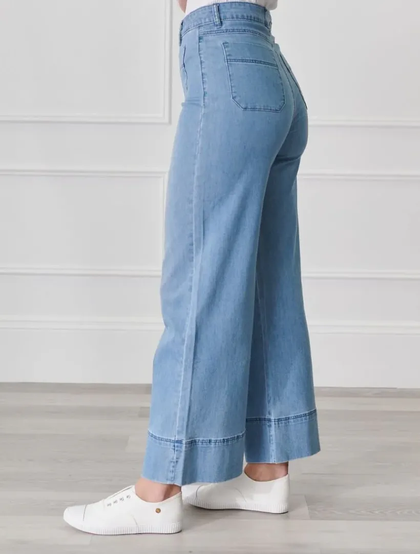 Pants*Zjoosh Farrah Summer Wash Denim Jeans