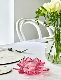 Tea Lights & Candle Holders*Zjoosh Fleur Votive Rose