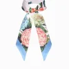 Fashion Scarves|Scarves*Zjoosh Floral Pink Narrow Scarf