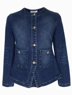 Jackets And Coats*Zjoosh Florence Denim Jacket Indigo