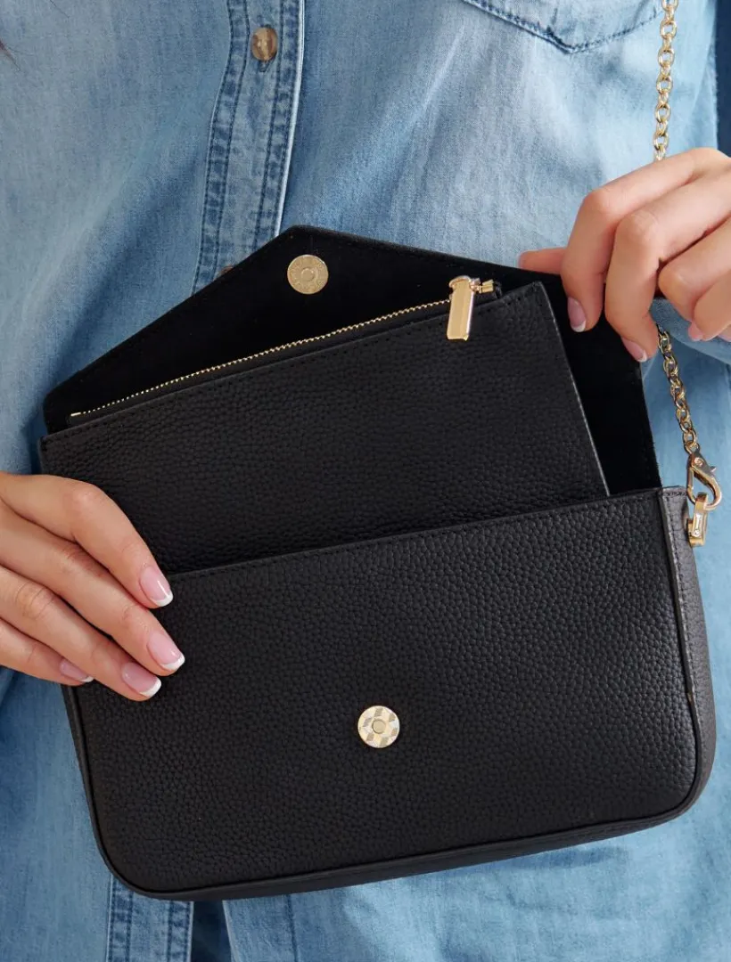 Shoulder Bags|Cross Body Bags*Zjoosh Florence Pouch Black
