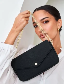 Shoulder Bags|Cross Body Bags*Zjoosh Florence Pouch Black