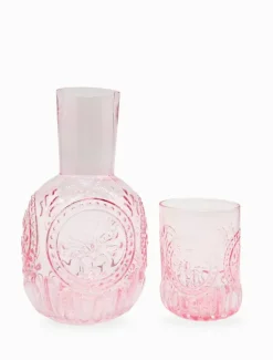 Glassware*Zjoosh Florette Hydration Set Pink