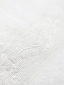Towels*Zjoosh Flower Vine Hand Towel White