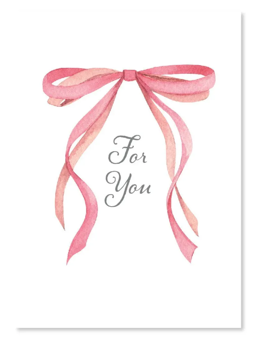 Stationery*Zjoosh For You Bow Card