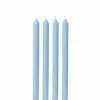 Unscented Candles*3rd Party Other French Blue 30cm Dinner Candle (Pack of 4)