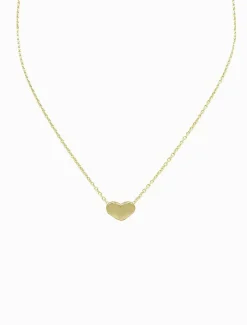 Necklaces|Gold Jewellery*Zjoosh Full Heart Necklace Gold