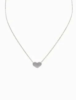 Necklaces|Silver Jewellery*Zjoosh Full Heart Necklace Silver