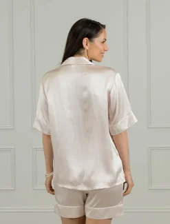 Pyjamas|Loungewear*Zjoosh Gabriella Pure Silk Pyjamas Pink