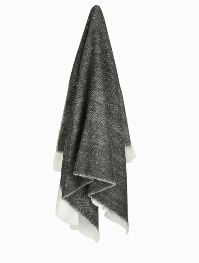 Blankets And Throws*3rd Party Other Galen Throw Charcoal