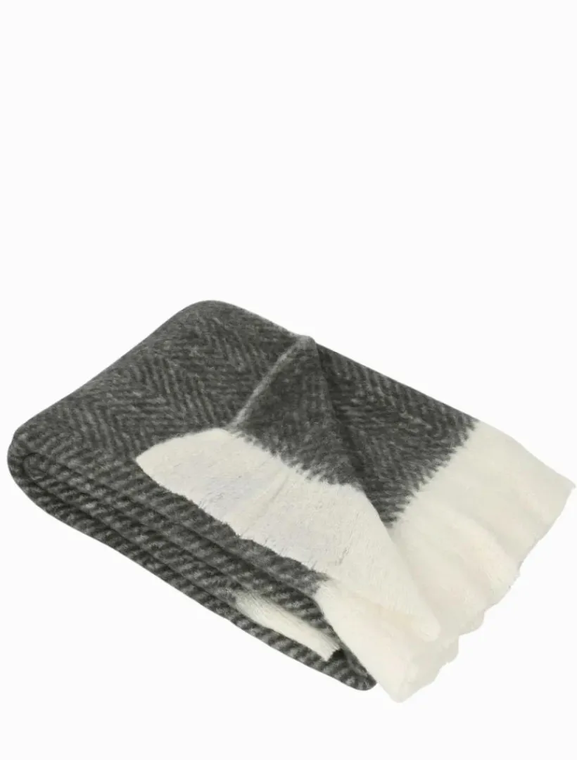 Blankets And Throws*3rd Party Other Galen Throw Charcoal
