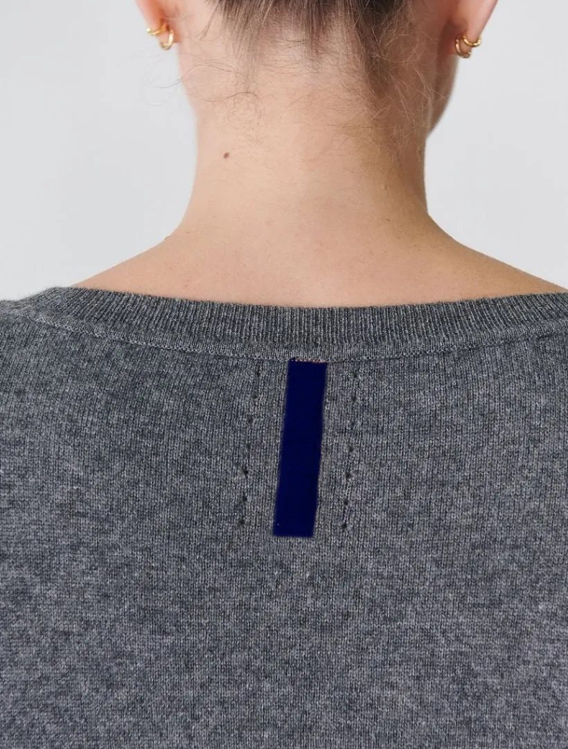 Knits And Jumpers*Zjoosh Game Day Knit Charcoal