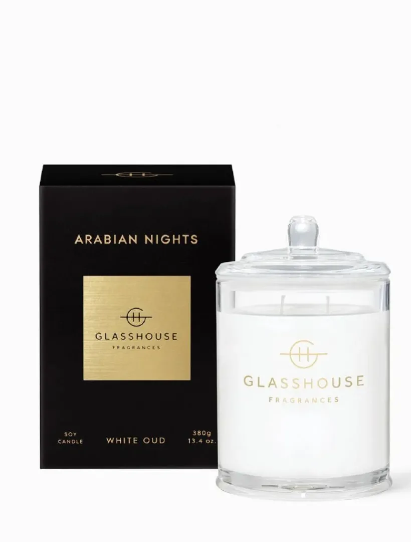 Scented Candles|Glasshouse Fragrances*Glasshouse Fragrances Arabian Nights Candle 380G