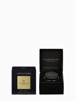 Car Diffusers|Diffusers*Glasshouse Fragrances Black Car Diffuser Lost in Amalfi