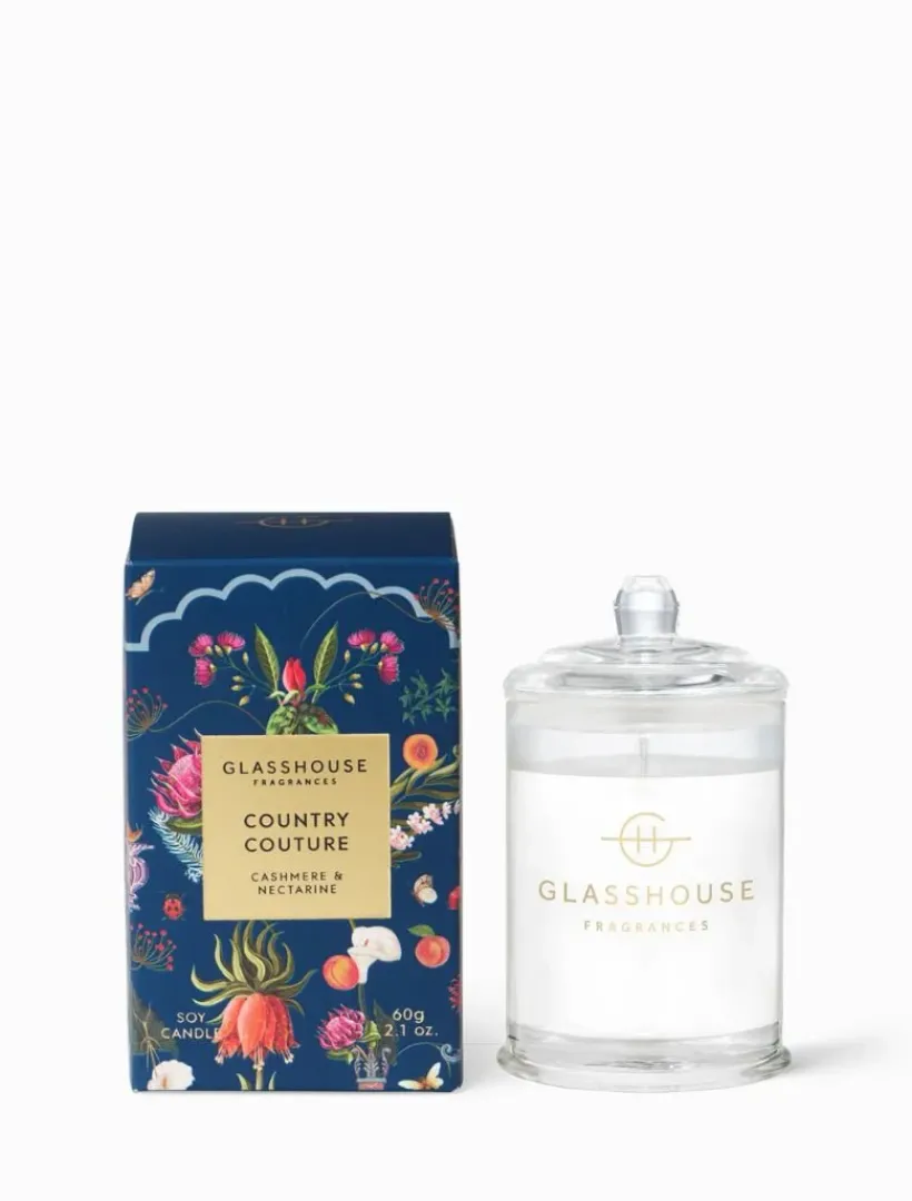 Scented Candles|Glasshouse Fragrances*Glasshouse Fragrances Country Couture Mini Candle 60G