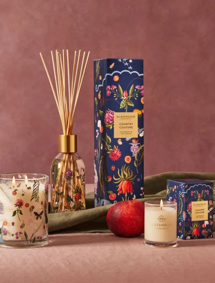 Scented Candles|Glasshouse Fragrances*Glasshouse Fragrances Country Couture Mini Candle 60G
