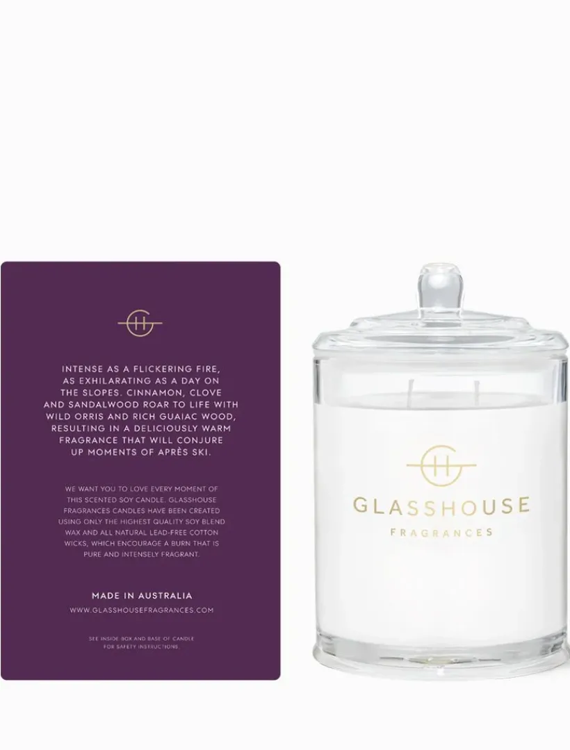 Scented Candles|Glasshouse Fragrances*Glasshouse Fragrances Fireside In Queenstown Candle 380g