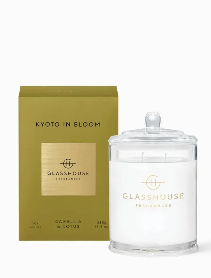 Scented Candles|Glasshouse Fragrances*Glasshouse Fragrances Kyoto In Bloom Candle 380G